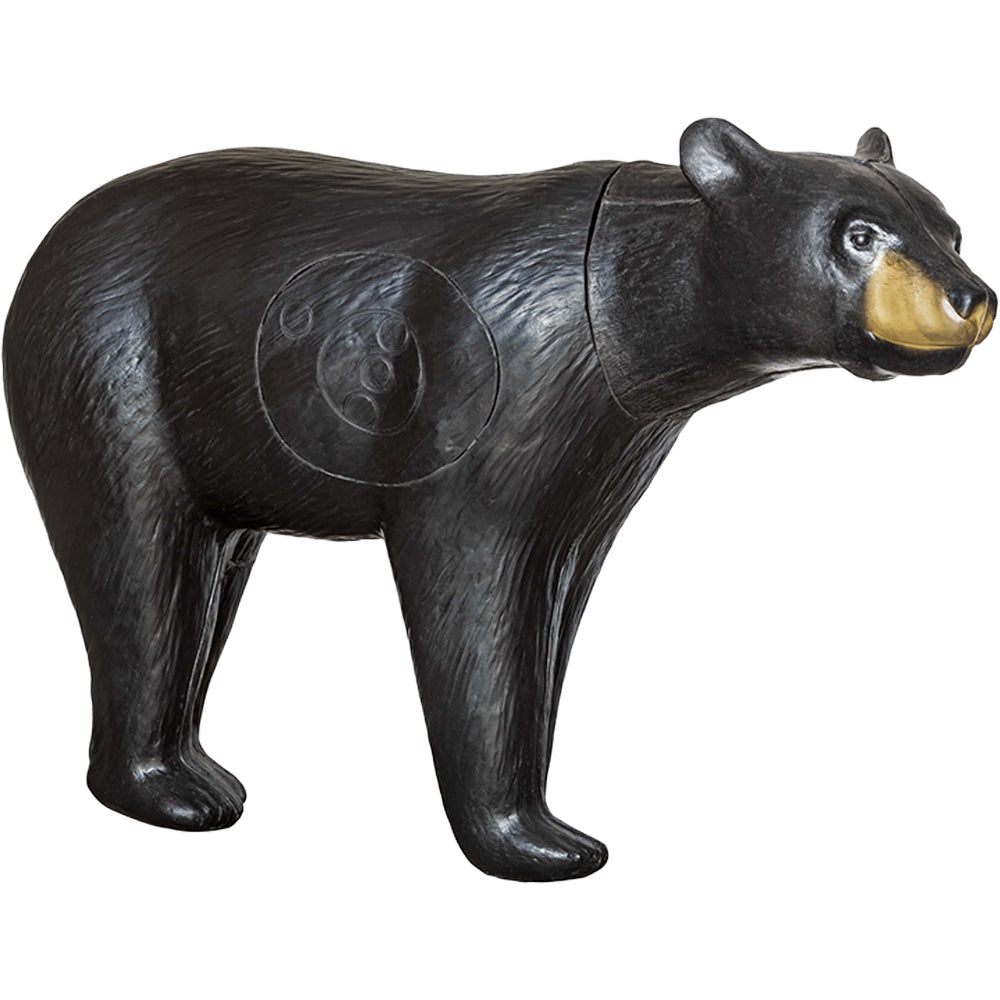 Real Wild 3D walking black bear archery target by BIGshot Archery with EZ Pull foam for realistic practice shooting.