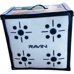 BIGshot Archery Ironman 650 Ravin Edition crossbow archery target with realistic Ironman design for target practice.
