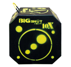 BIGshot Archery Titan 10X HD crossbow target for archery practice, showing the durable, high-density foam surface with target markings.