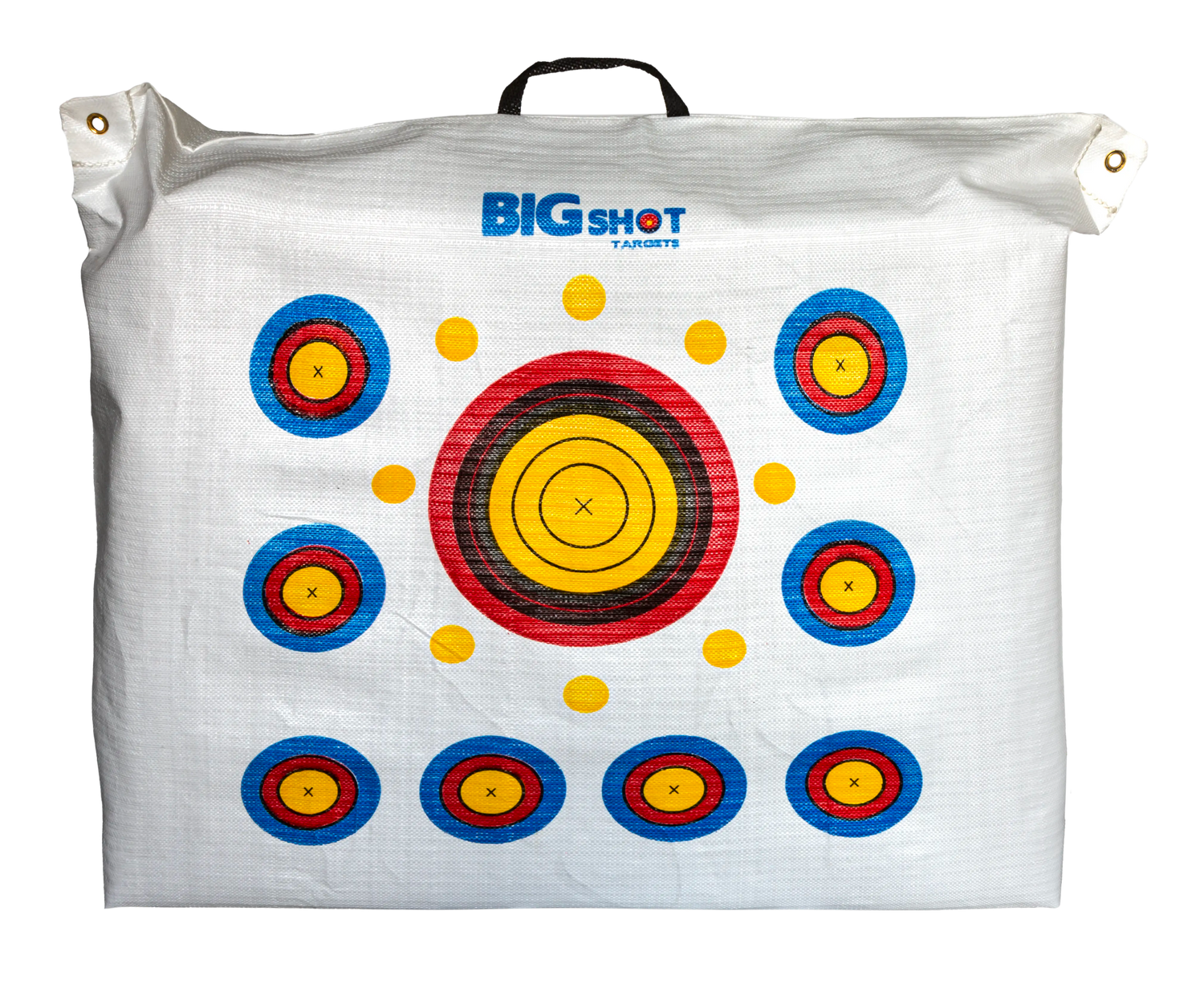 BIGshot Archery outdoor range bag replacement cover for block target accessory, protecting your target in outdoor shooting environments.