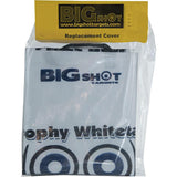 BIGshot Archery Trophy Whitetail Bag replacement cover for bag/block target accessory, showing durable outdoor fabric and design features.