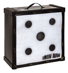 Iron Man 18-inch high kinetic energy crossbow target bag by BIGshot Archery, designed for crossbow practice and target shooting.
