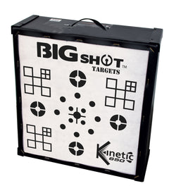 BIGshot Archery Kinetic 650 high kinetic energy crossbow target bag for archery practice and target shooting.