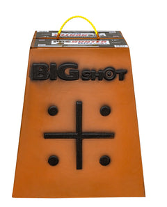 BIGshot Archery Pro Hunter 18-inch archery target bag with layered foam design for durable arrow stopping and easy retrieval.