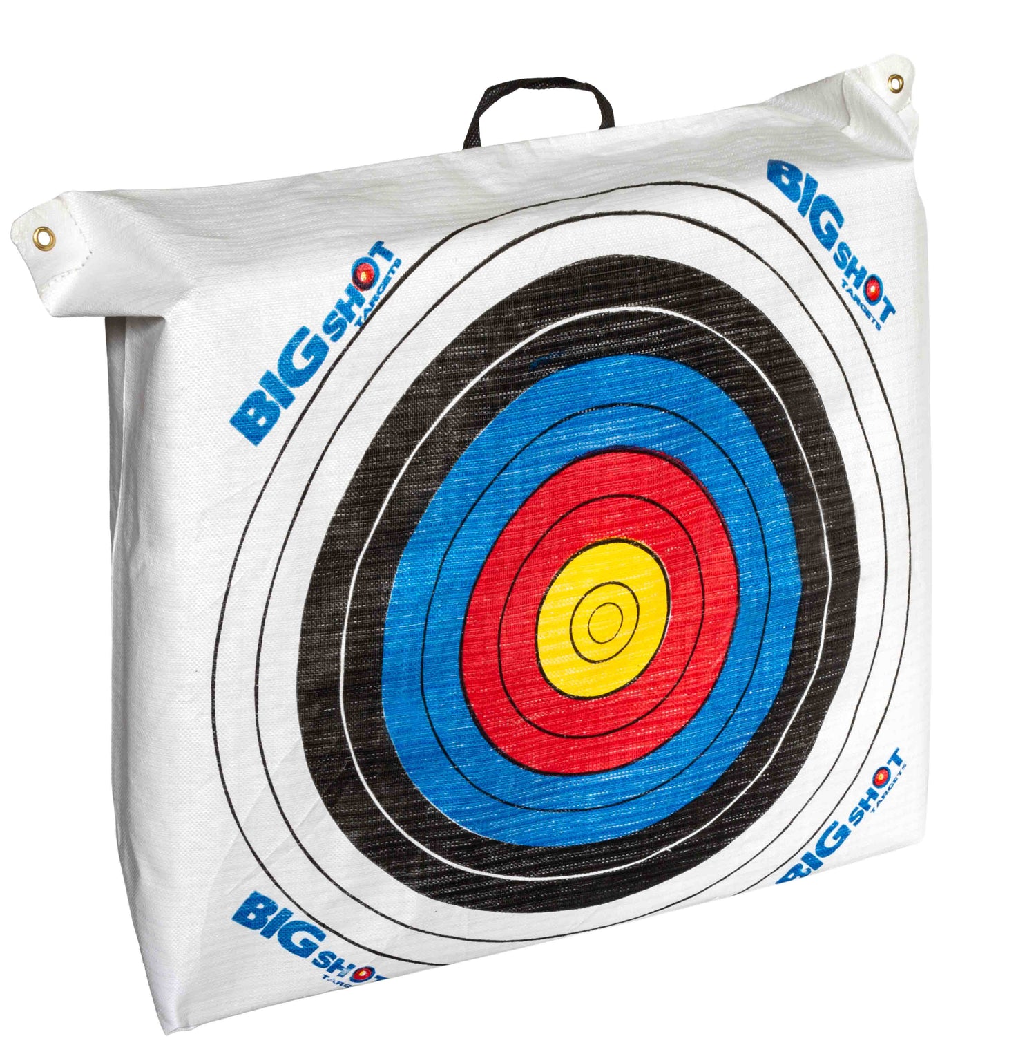 Youth 36-inch NASP Range bag/block target by BIGshot Archery, designed for safe archery practice and training.