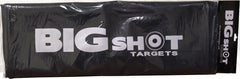 BIGshot Archery Premium Archery Target Weather Cover protecting an archery target from weather elements outdoors.