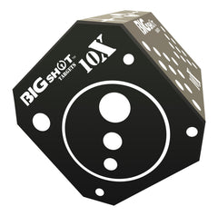 BIGshot Archery Titan 10XL foam target with multiple target faces for archery practice and shooting accuracy.
