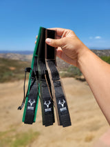 Black Native Archery Release Strap by Bow Disciples, adjustable strap for improving bow shooting accuracy and comfort.