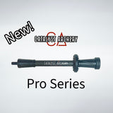 Catalyst Archery Pro Series Hunting Stabilizers, 6-inch black stabilizers for improved bow stability and accuracy.