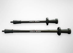 Catalyst Archery Pro Series Hunting Stabilizers, 6-inch stabilizers for bow stability and precision during hunting.