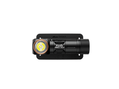 Fenix HM23 V2.0 lightweight detachable AA headlamp with adjustable strap and bright LED light for outdoor activities.