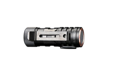 Fenix HM50R V2.0 LED headlamp with 700 lumens, black headband and adjustable strap, designed for outdoor activities and hands-free lighting.