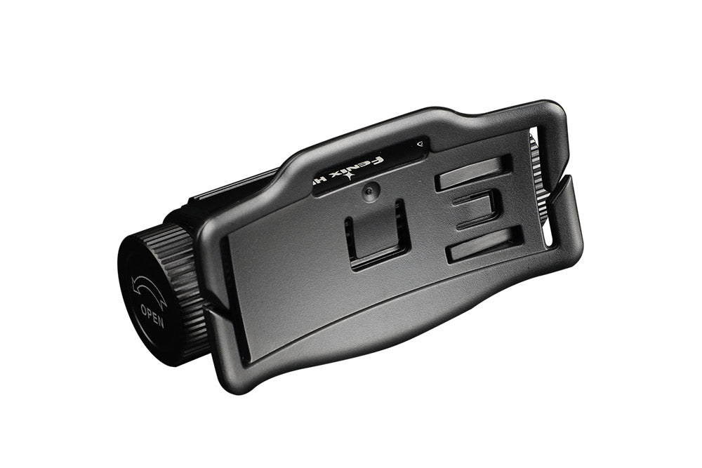 Fenix HM60R outdoor LED headlamp with 1200 lumens, adjustable strap, and durable design for outdoor activities and nighttime use.