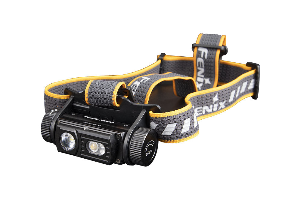 Fenix HM60R outdoor LED headlamp with 1200 lumens, adjustable strap, and durable design for outdoor activities
