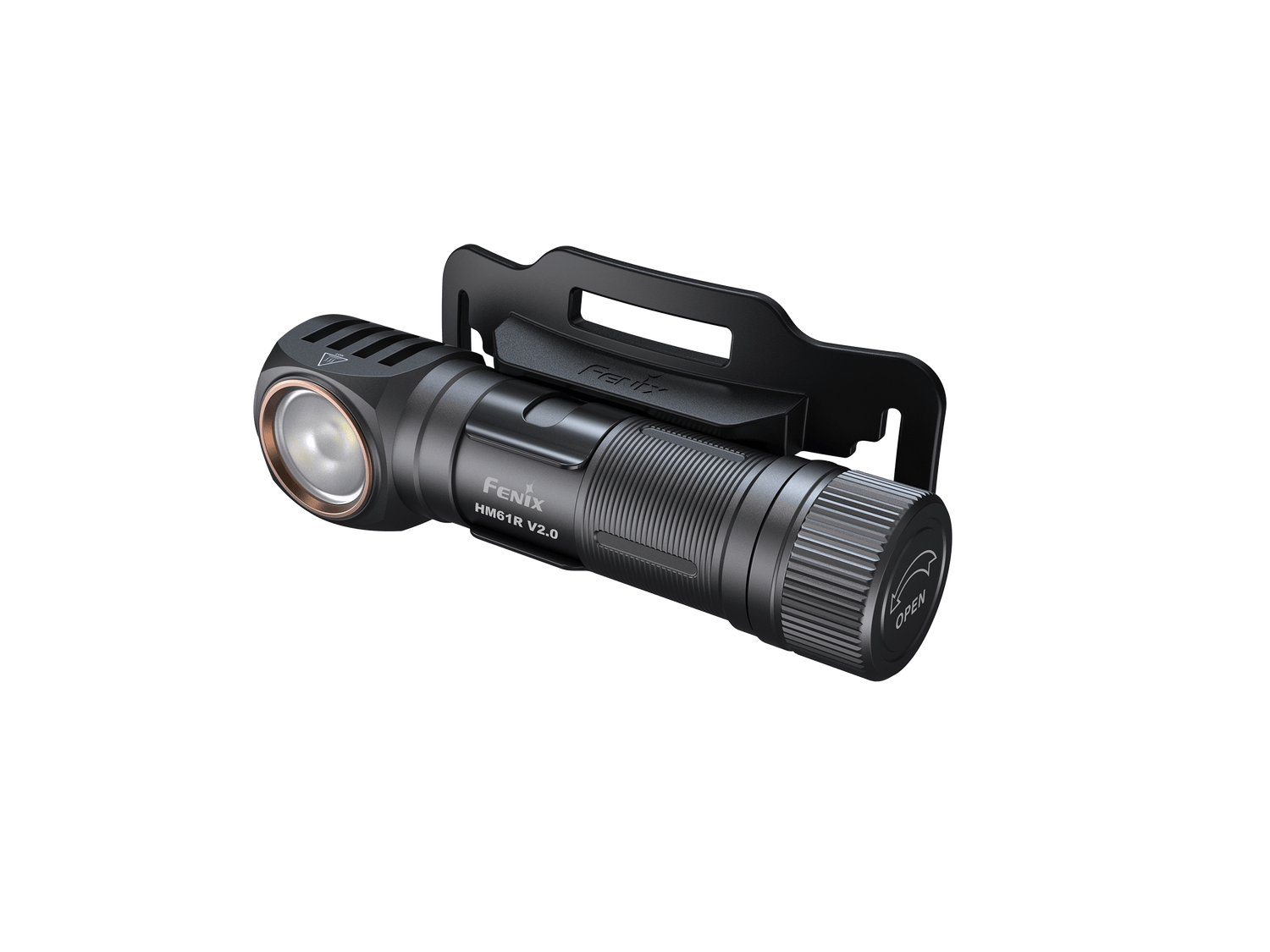 Fenix HM61R V2 rechargeable LED headlamp with 1600 lumens, adjustable head strap, and durable construction for outdoor use