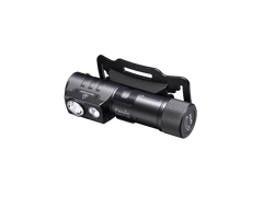 Fenix HM71R rechargeable industrial LED headlamp with adjustable straps and bright illumination for outdoor or work use