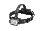 Fenix HP35R search and rescue headlamp with adjustable straps, bright LED light, and durable design for outdoor activities.