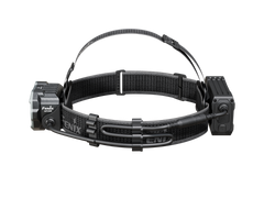 Fenix HP35R Search and Rescue Headlamp with adjustable straps, bright LED light, and compact design for outdoor activities.