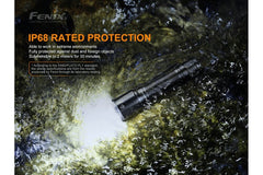Fenix TK16 V2.0 tactical flashlight with 3100 lumens, compact design, and rugged build for outdoor and tactical use.