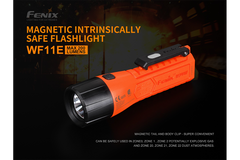 Fenix WF11E work flashlight, intrinsically safe Fenix flashlight with durable design and bright beam for industrial use