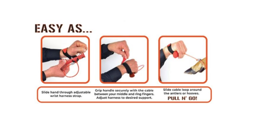Big Buck Cuffs from Game Cuffs, LLC featuring realistic deer antler design and sturdy metal construction for hunting enthusiasts.