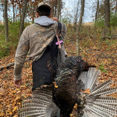 Turkey Cuff from Game Cuffs, LLC featuring a realistic turkey design with detailed feathers and a comfortable adjustable strap.