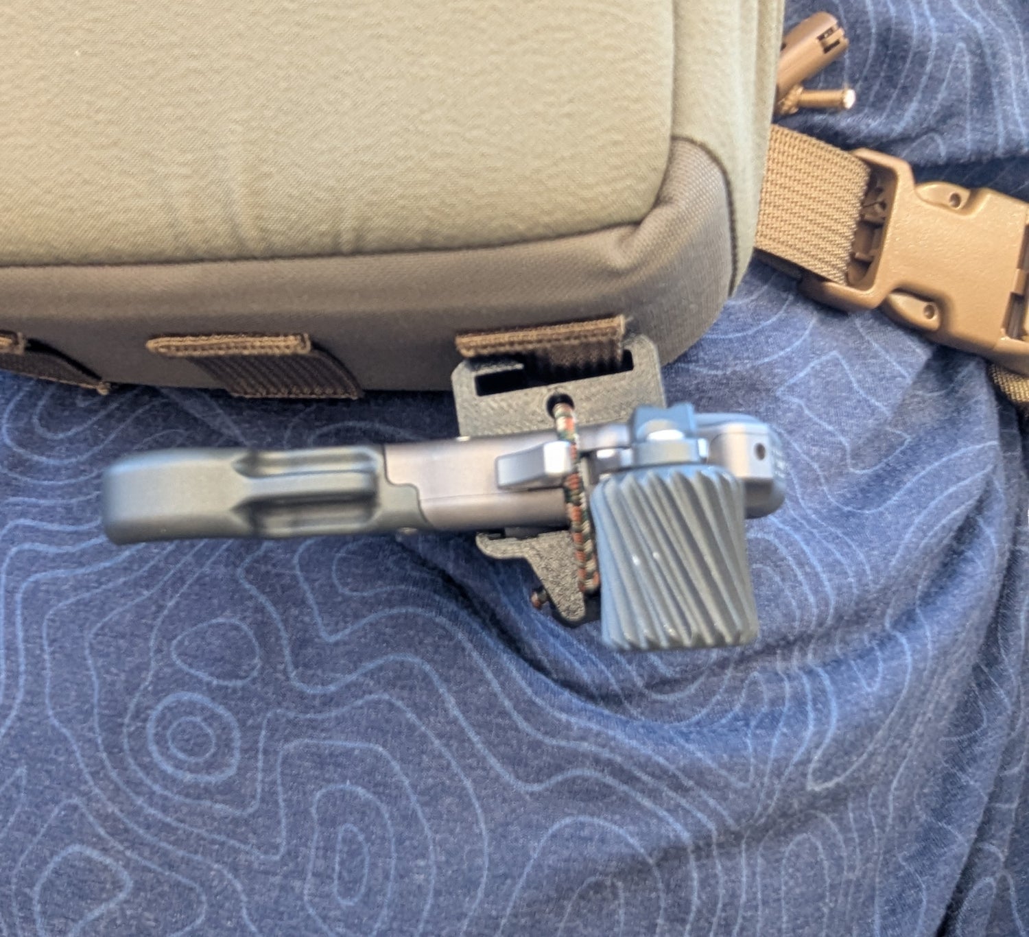 Archery Release Molle Holster for Thumb Releases