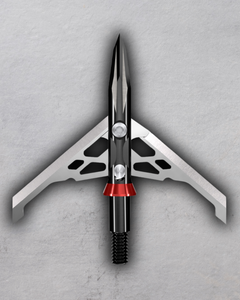 Crossbow Titanium 100 broadhead by Speed Broadheads with sharp blades and metallic finish, designed for precision shooting.