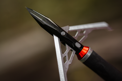 Crossbow Titanium 100 broadheads by Speed Broadheads, featuring durable titanium blades for precise hunting performance.