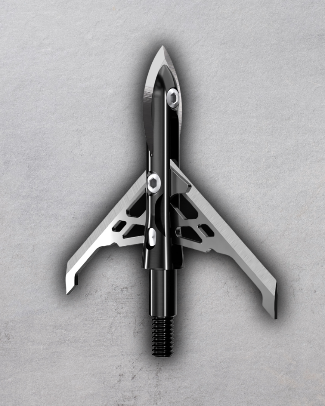 Speed Broadheads Crosscut 100 broadhead with sharp blades and durable steel construction for hunting or archery.