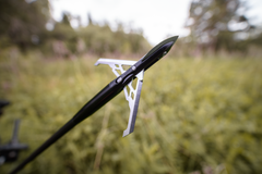 Speed Broadheads Crosscut 100 broadhead with sharp blades and sleek design for precise archery and hunting use.