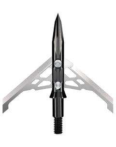 Speed Broadheads Titanium 100 arrow broadhead with durable titanium blades and sleek black finish for precision hunting.