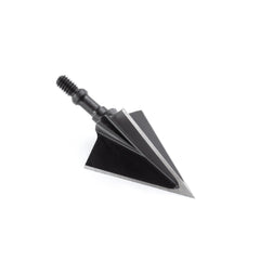 Vantage Point Archery 3-blade broadhead for hunting, featuring durable metal blades and a sharp cutting edge.