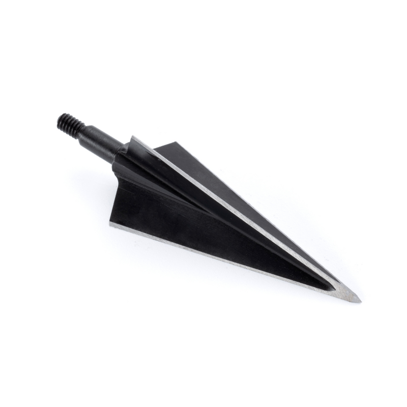 Vantage Point Archery 3-blade broadhead for hunting and archery, sharp with three cutting edges for precise accuracy.