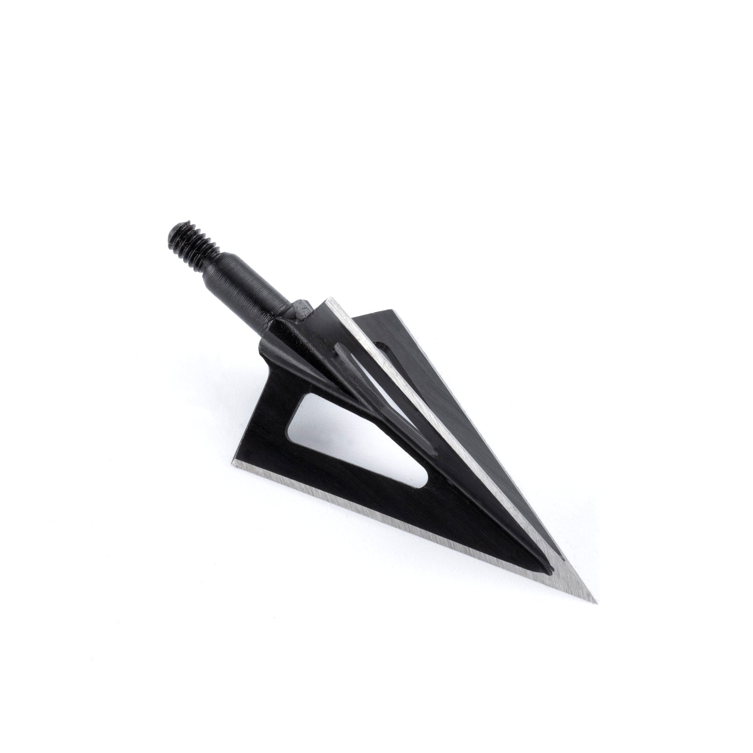 Vantage Point Archery 3-blade broadhead for hunting, featuring sharp blades and durable construction for precise arrow penetration.