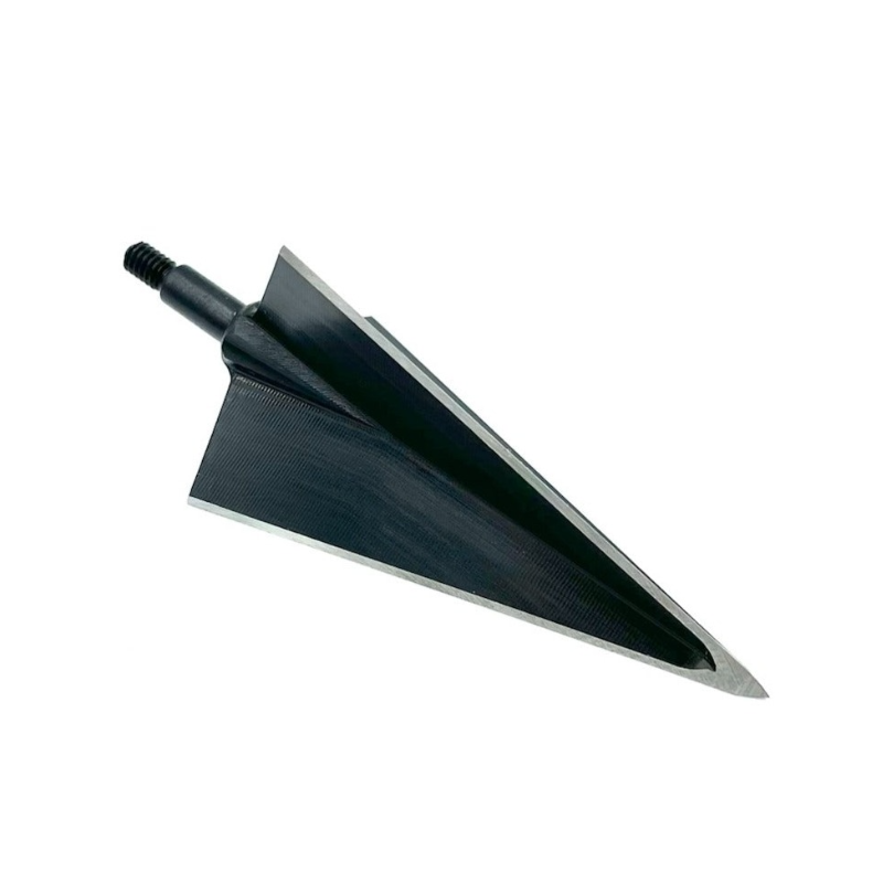Vantage Point Archery 3-blade broadhead for hunting, featuring sharp blades and durable design for accurate arrow penetration.