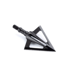Vantage Point Archery 2-blade double bevel broadhead for hunting, with vented design and 100 grain weight.