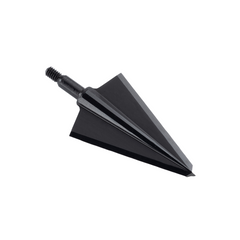 Vantage Point Archery 2-blade double bevel broadhead with vented design, 100 grain, used for hunting and archery purposes.