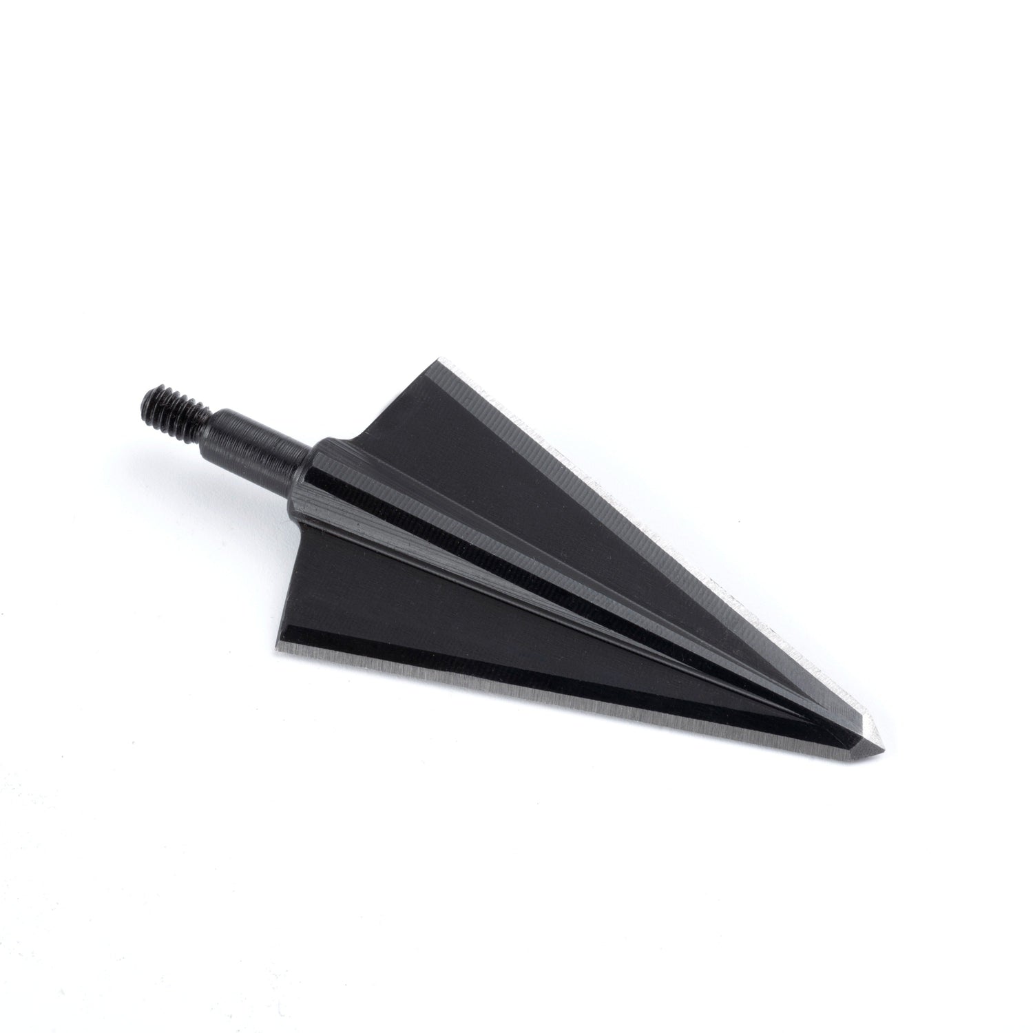Vantage Point Archery 2-blade double bevel broadhead with vented design, 100 grain for hunting and archery target use.