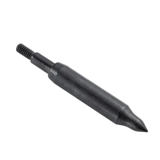 Vantage Point Archery 5/16-inch field points for archery practice, shown in a close-up image of the all-purpose arrow tips.