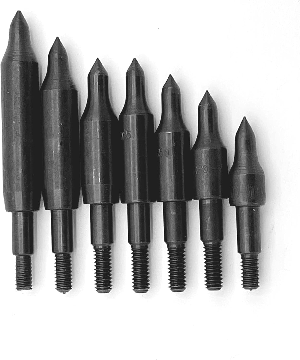 Vantage Point Archery 5/16-inch field points for arrows, 100 grains, suitable for target practice and field archery.