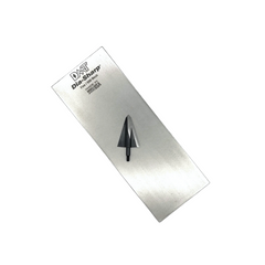 Vantage Point Archery double-sided diamond stone for sharpening archery tools and blades, with coarse and fine grinding surfaces.