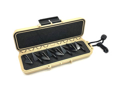 Vantage Point Archery VPA x SKB watertight broadhead case in black, durable storage for archery broadheads and accessories