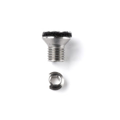 Vantage Point Archery hard stop with lock screw for precise bowstring adjustment and secure locking.