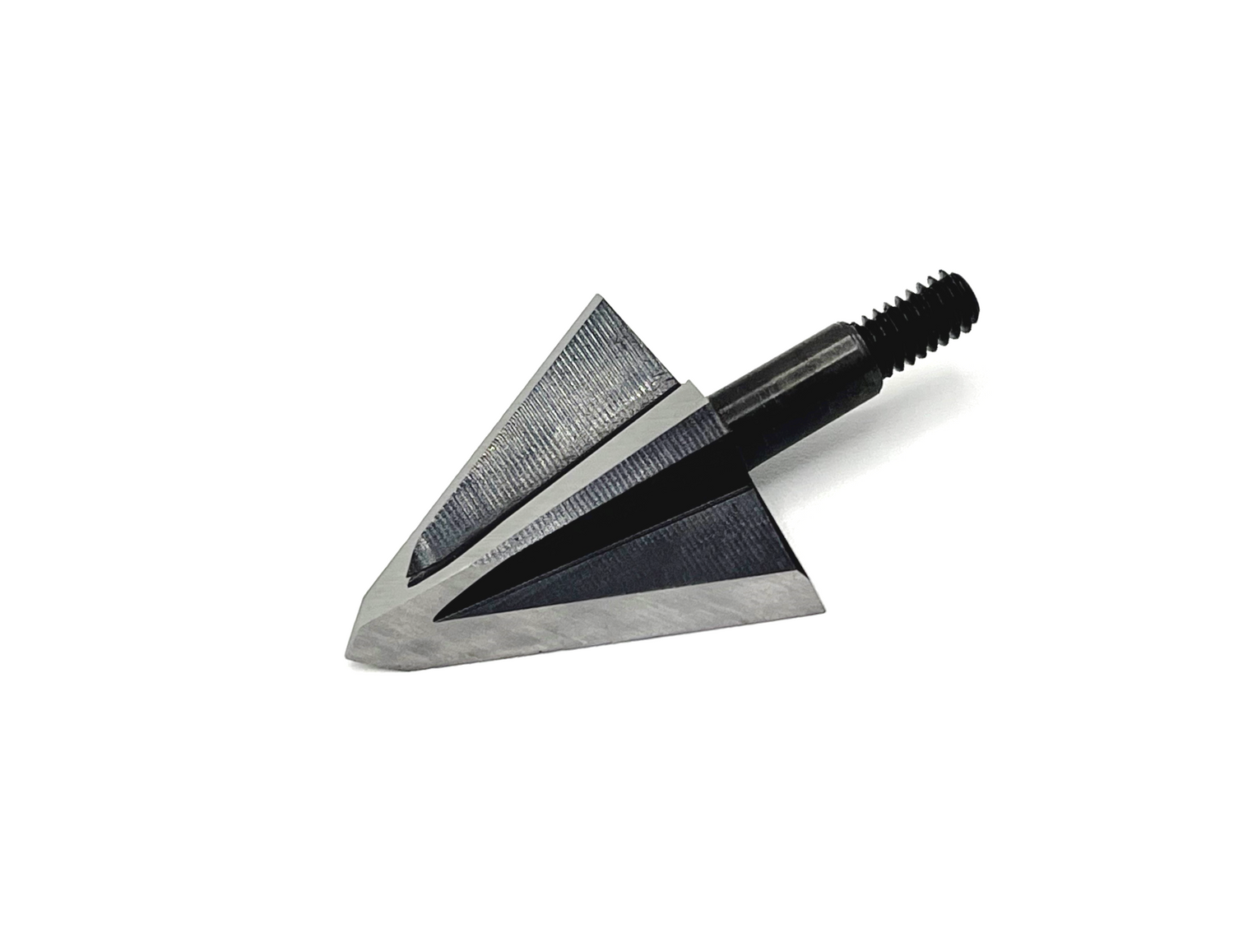 Vantage Point Archery VPA Omega Broadhead, 100 grain all-purpose arrowhead with left bevel, no bleeders, for hunting or target practice.
