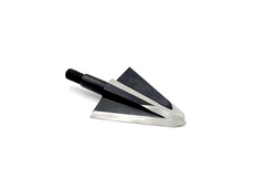 Vantage Point Archery VPA Omega Broadhead with left bevel, 100 grain, no bleeders, designed for hunting and archery accuracy.
