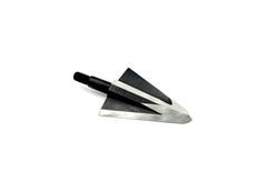 Vantage Point Archery VPA Omega Broadhead, 100 grain, all-purpose arrowhead with left bevel and no bleeders, designed for hunting.
