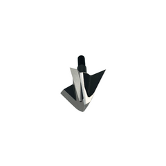 Vantage Point Archery VPA Omega Broadhead, 100 grain, left bevel, no bleeders, designed for precision hunting arrows.