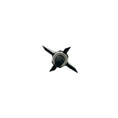 Vantage Point Archery VPA Omega Broadhead with left bevel, 100 grain, designed for precision archery hunting.