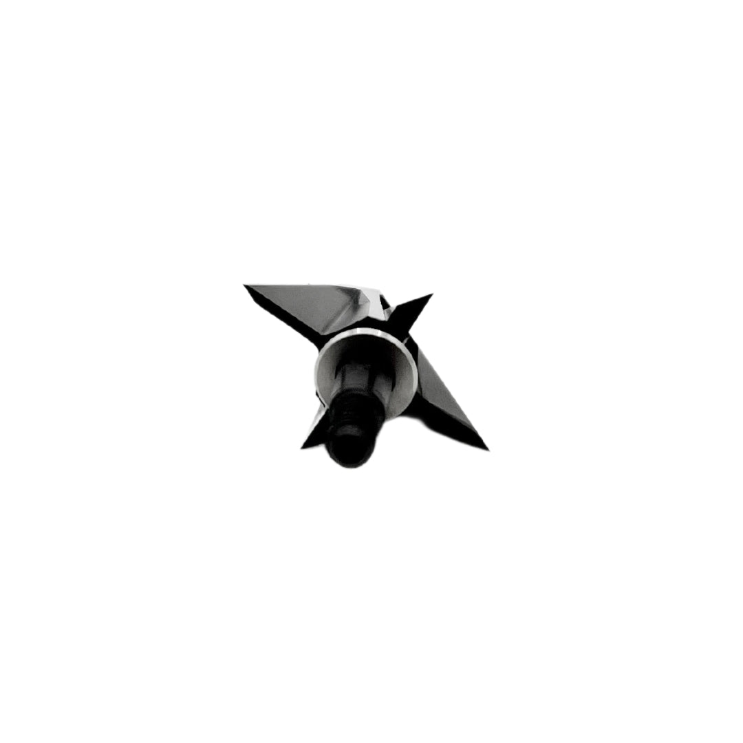 Vantage Point Archery VPA Omega Broadhead, 100 grain, all-purpose arrowhead with left bevel and no bleeders, designed for hunting.